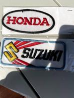 2 Badges Honda et Suzuki, Ophalen of Verzenden, Nieuw, Merk