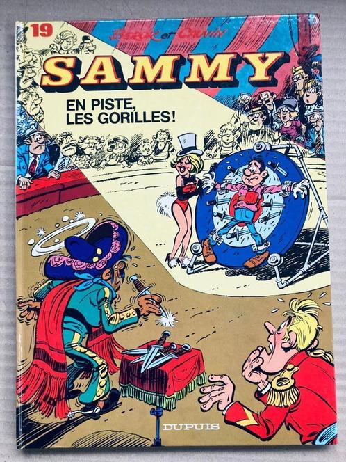 SAMMY # 19 En piste, les gorilles E.O. 1985, Boeken, Stripverhalen, Zo goed als nieuw, Eén stripboek, Ophalen of Verzenden