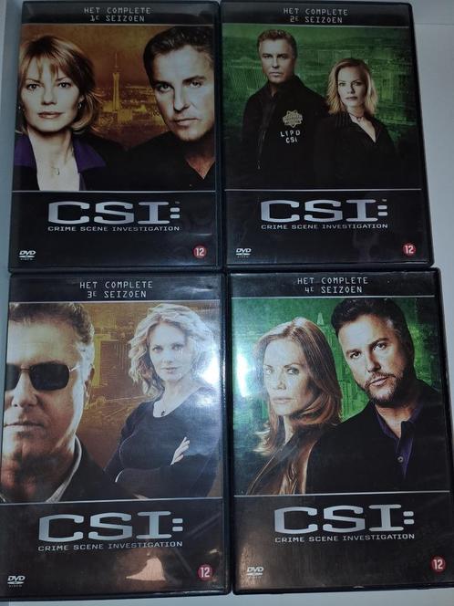 CSI seizoen 1-4, CD & DVD, DVD | TV & Séries télévisées, Enlèvement ou Envoi