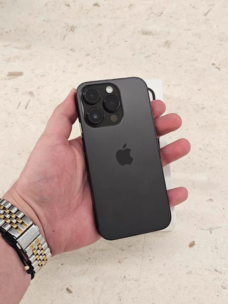 IPHONE 14 PRO 5G 128 GO, NOIR SIDÉRAL, Télécoms, Téléphonie mobile | Housses, Coques & Façades | Apple iPhone, iPhone 14, iPhone 14 Pro