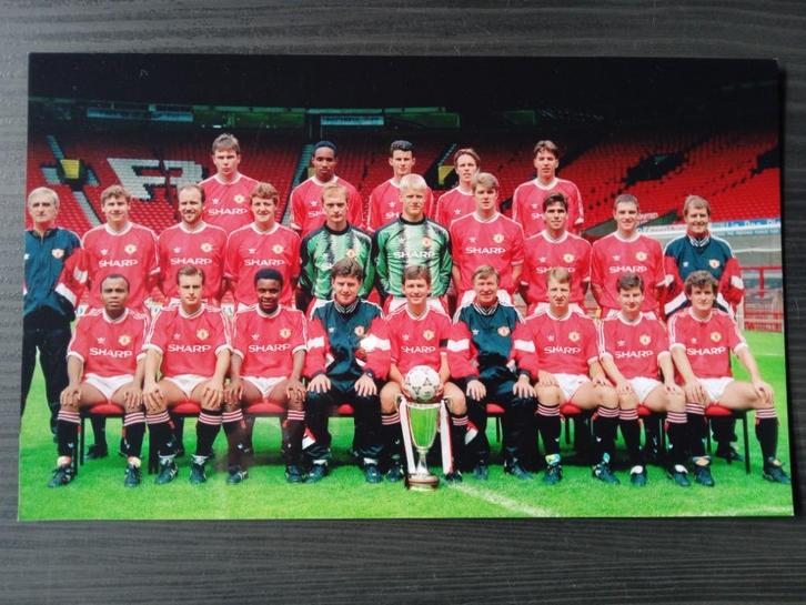 Prachtige set selectie/elftal foto's van Manchester United, Sports & Fitness, Football, Neuf, Accessoires de club, Enlèvement ou Envoi