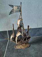Metale sculptuur zeilschip, Ophalen, Huis en Inrichting