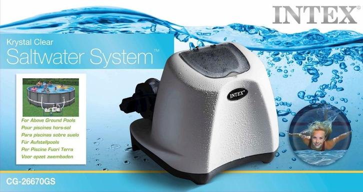 NIEUW, niet gebruikt - Intex Krystal Clear Zoutwatersysteem, Watersport en Boten, Accessoires en Onderhoud, Nieuw, Overige typen