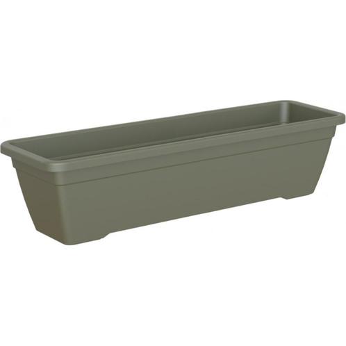 4 Jardinières et Sous-jardinière Venezia Dema, Tuin en Terras, Bloembakken en Plantenbakken, Nieuw, Kunststof, Balkon, Tuin, Minder dan 30 cm