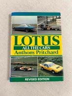 Lotus Toutes les voitures Anthony Pritchard  Édition révisée, Livres, Autos | Livres, Comme neuf, Autres marques, Enlèvement ou Envoi