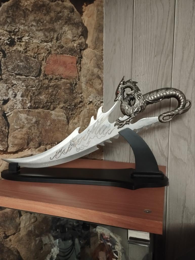 Poignard dague dragon, Collections, Enlèvement, Comme neuf