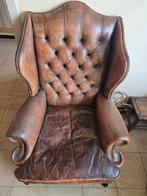 2 x chesterfiel voor restauratie, Ophalen, Gebruikt