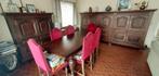 Mooie houten eettafel in zeer goede staat., Huis en Inrichting, Ophalen, Gebruikt, 50 tot 100 cm, Vijf personen of meer
