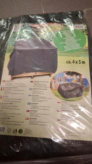Afdekzeil voor tuin set 4x5 m nieuw in plastic beschikbaar voor biedingen