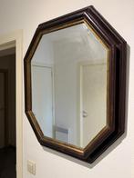 Deknudt miroir octogonal en bois foncé et liseré doré, Maison & Meubles, Accessoires pour la Maison | Miroirs, Moins de 100 cm