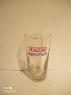 Oud geverfd bierglas Export Vandenheuvel 0,33 L., Verzamelen, Biermerken, Ophalen of Verzenden, Zo goed als nieuw, Glas of Glazen