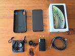 iPhone XS noir 256Gb + accessoires, Telecommunicatie, Mobiele telefoons | Apple iPhone, Gebruikt, Zwart, IPhone XS, 72 %