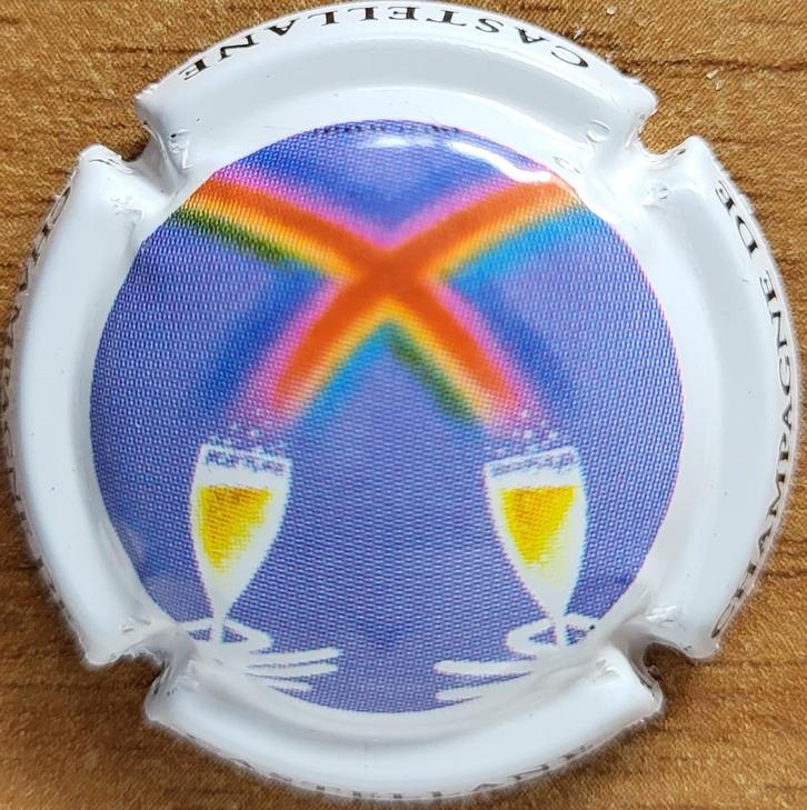 Champagnecapsule DE CASTELLANE Serie 17 nr.088d, Verzamelen, Wijnen, Nieuw, Champagne, Frankrijk, Ophalen of Verzenden