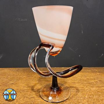 Vintage Jozefina Glassworks Krosno glas octopus glas beschikbaar voor biedingen