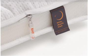 2 surmatelas Health Foam De Luxe en mousse viscoélastique, 90 cm, Matelas, Enlèvement, 200 cm
