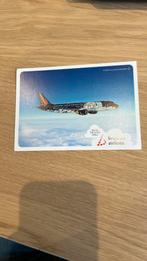 Kuifje tintin brussels airlines postkaart, Verzamelen, Ophalen of Verzenden, Kuifje, Nieuw