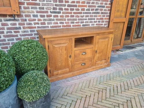 Teak TV meubel, Huis en Inrichting, Kasten |Televisiemeubels, Zo goed als nieuw, Ophalen of Verzenden