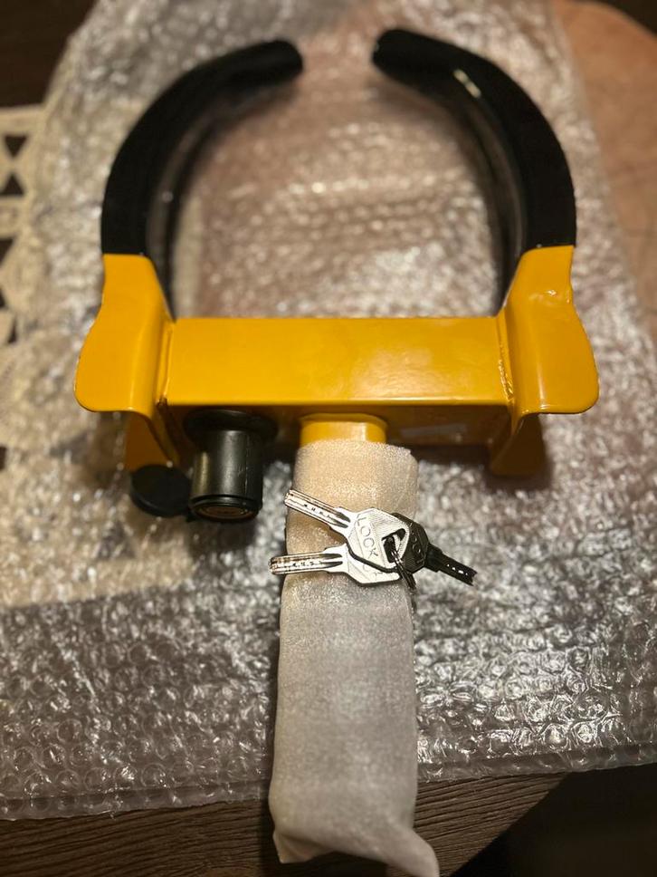 Wielklem voor remorque, caravan, camper tegen diefstal., Autos : Pièces & Accessoires, Autres pièces automobiles, Neuf, Enlèvement