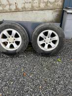 4 banden met velg Toyota landcruiser, Auto-onderdelen, Gebruikt, 17 inch, All Season, Band(en)