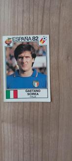 Panini WK Spanje 82 stickerGaetano Scirea. Zwarte rug, Verzamelen, Ophalen of Verzenden, Zo goed als nieuw, Sport