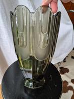 Grote vintage art deco vaas 27,5cm hoog 18cm doorsnee, Ophalen