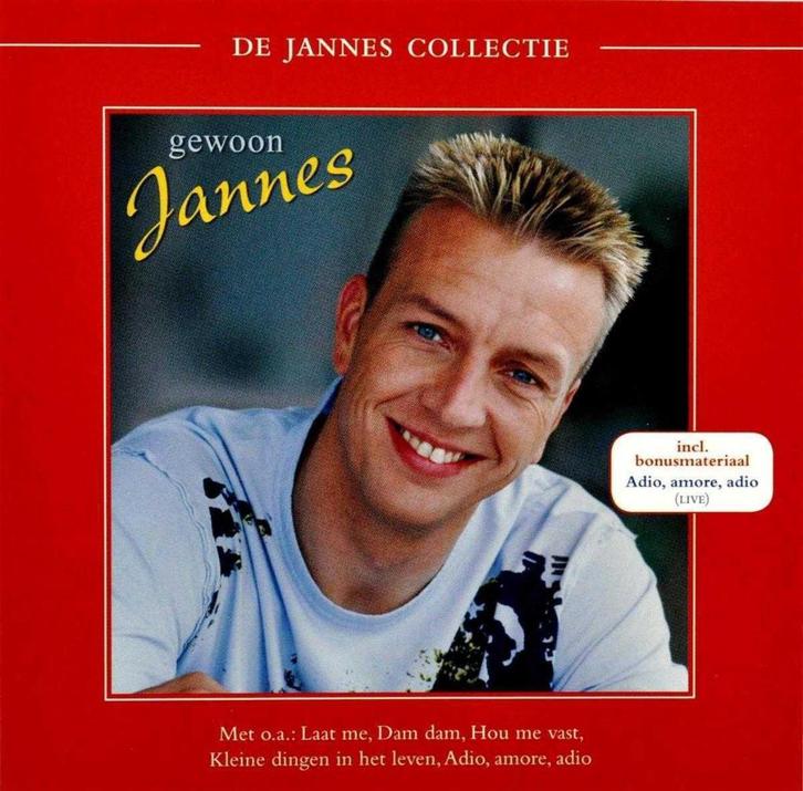Jannes - Gewoon Jannes, Cd's en Dvd's, Cd's | Nederlandstalig, Levenslied of Smartlap, Verzenden