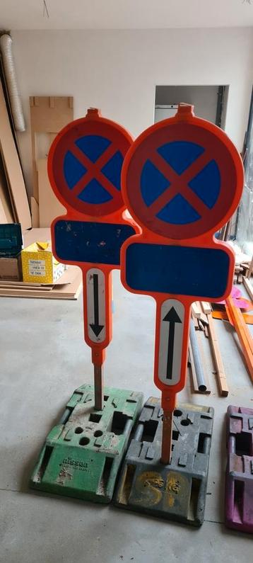 Parkeerverbod parkeerbord parkeerborden E3, Doe-het-zelf en Bouw, Ophalen, Zo goed als nieuw