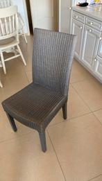Degelijke eetkamerstoelen, rieten zitvlak en rug., Huis en Inrichting, Stoelen, Ophalen, Zo goed als nieuw