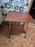 Vintage tafeltje op wielen tafel bijzettafel, Ophalen