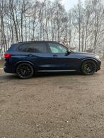 Bmx x5 45e M, Auto's, BMW, Automaat, Blauw, Leder, Elektrisch