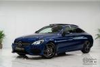 Mercedes-Benz C 220 9G coupe AMG line! Pano, Cruise, Leder,, Auto's, Automaat, 4 zetels, Achterwielaandrijving, Gebruikt