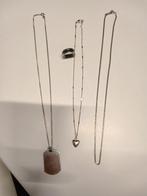 Zilver ketting, Handtassen en Accessoires, Ophalen, Zo goed als nieuw, Zilver