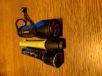 3 zaklampen  ze werken  nog  prima, Ophalen of Verzenden, Zo goed als nieuw
