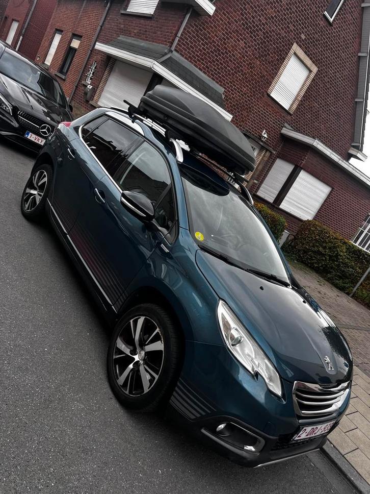 Peugeot 2008 Urbancross 1.6 HDI, Auto's, Peugeot, Particulier, ABS, Diesel, 5 deurs, Handgeschakeld, Groen, Zwart, Leder, Ophalen