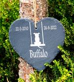 Leisteen Hartje Gedenksteen voor Hond, Ophalen of Verzenden, Nieuw