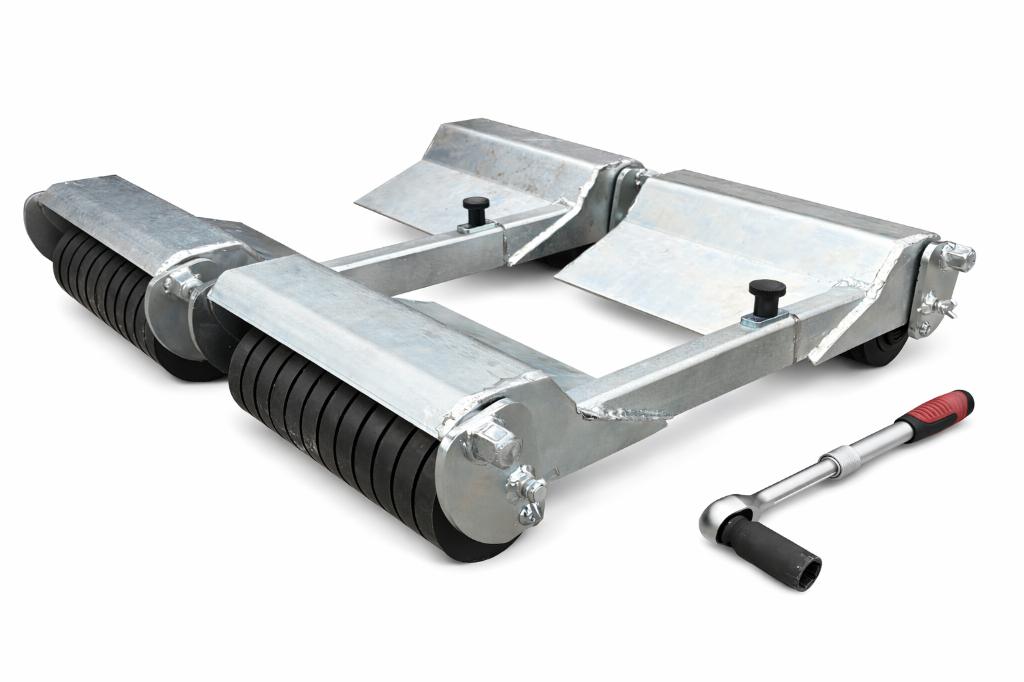 Auto dolly set – zelfheffend – nieuw – 2 stuks, Doe-het-zelf en Bouw, Transportwagens, Nieuw, Overige typen, Ophalen of Verzenden