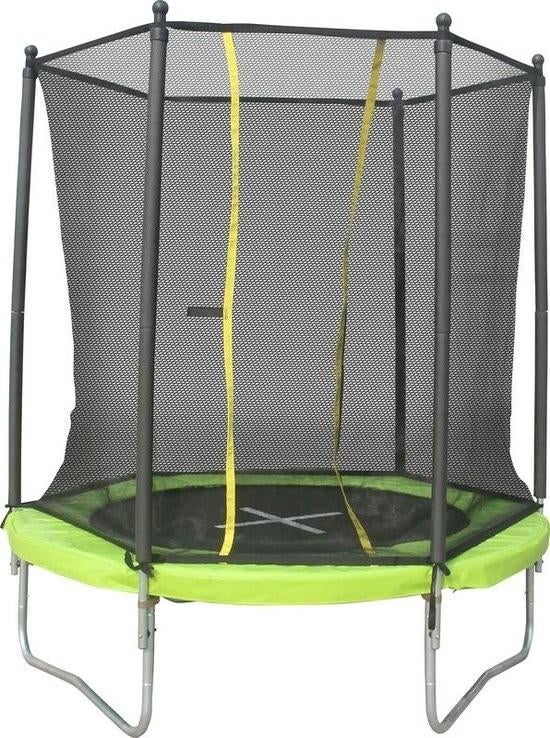 trampoline van 183 cm met veiligheidsnet, Kinderen en Baby's, Speelgoed | Buiten | Trampolines, Ophalen