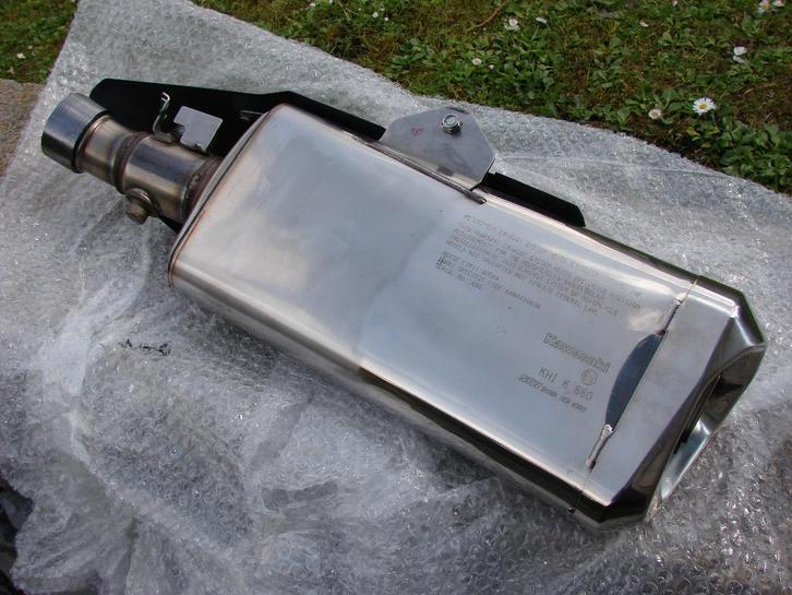 Kawasaki ZX 6 R 2019-2020 Silencieux + catalyseur Origine im, Motoren, Accessoires | Overige, Zo goed als nieuw, Ophalen