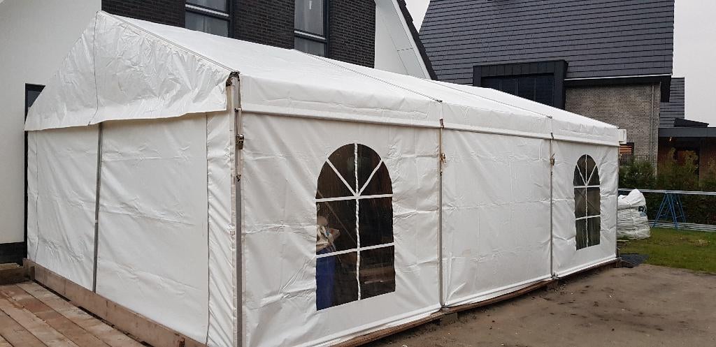 Professionele kadertent alu tent, Ophalen, Partytent, 2 meter of meer, Zo goed als nieuw