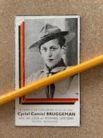 OORLOG40-45 Geheim Leger IZEGEM SCOUTS BRUGGEMAN Gros-Rosen, Ophalen of Verzenden, Bidprentje