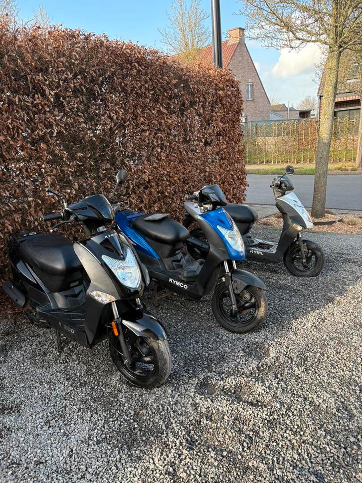 Te koop/ruil 3x Kymco Agility, Vélos & Vélomoteurs, Scooters | Kymco, Comme neuf, Agility, Enlèvement