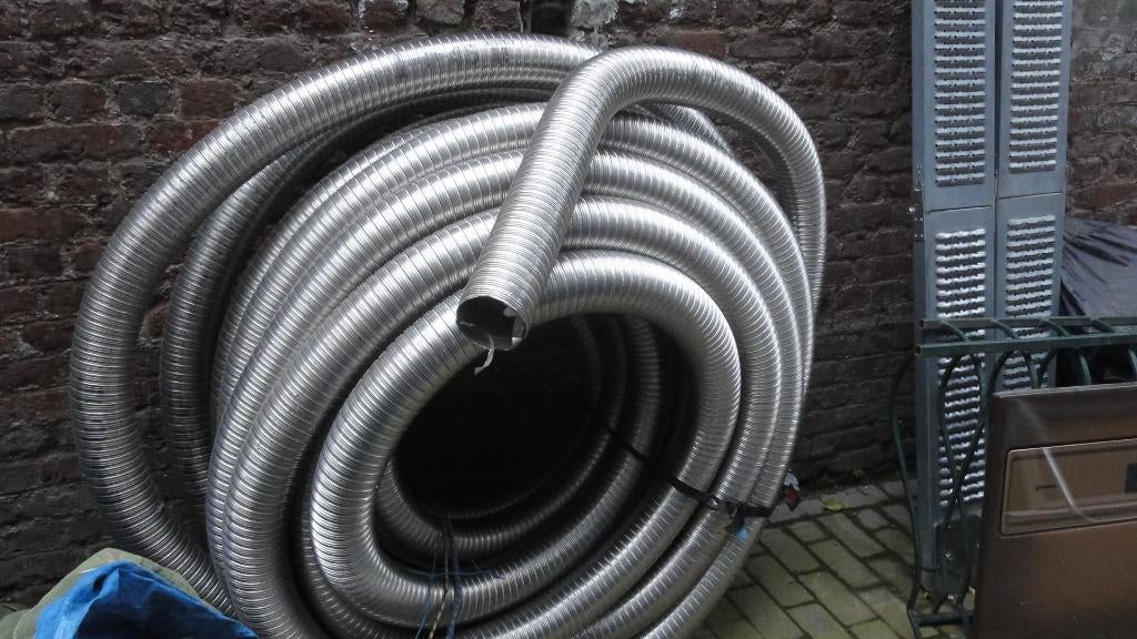 Flexible inox de 100, Bricolage & Construction, Tuyaux & Évacuations, Neuf, Inox, Enlèvement, Autres types