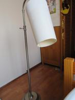 Vintage staande lamp stoffen kap, Ophalen of Verzenden, Gebruikt, Stof