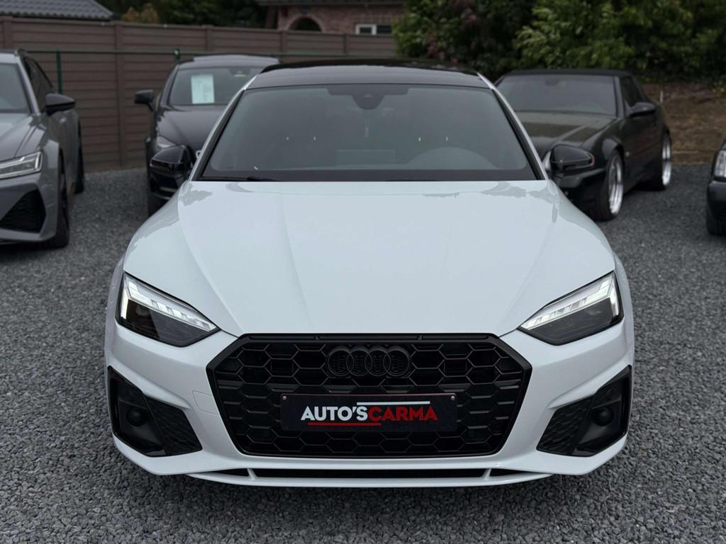 Audi A5 2.0 Tdi | SPORTBACK | S-Line | Véél Opties, Auto's, Automaat, Gebruikt, USB, Wit