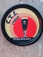 Plateau en émail plaque émaillée Wielemans Stout années 40, Collections, Collections Autre, Enlèvement ou Envoi, Utilisé