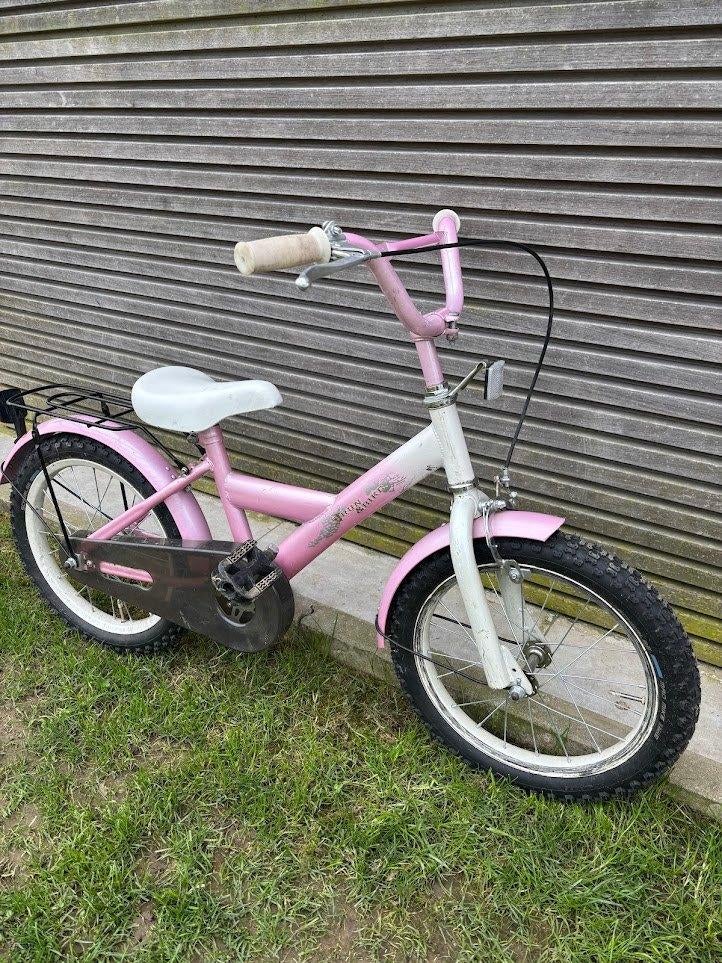 Roze Kinderfiets, Fietsen en Brommers, Ophalen, Gebruikt