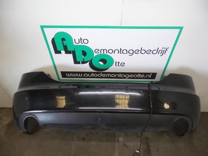 Achterbumper van een Audi A6 (A6 04-) (LC9W), Auto-onderdelen, Carrosserie, Bumper, Audi, Gebruikt, Ophalen of Verzenden