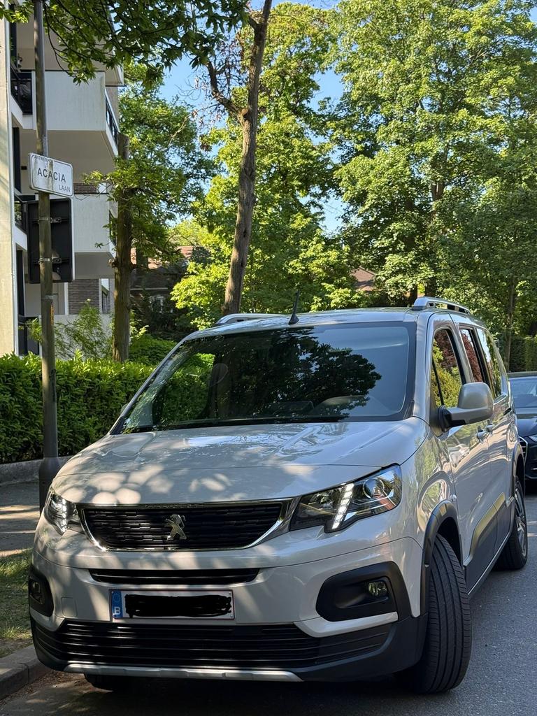Peugeot Rifter L2 | 7 Zitplaatsen | 12/2020, Auto's, Peugeot, Voorwielaandrijving, 75 kW, USB, 4 cilinders