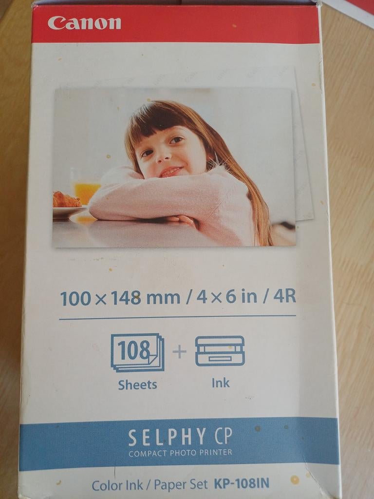 Cartouche d'encre et papier marque Canon, Enlèvement