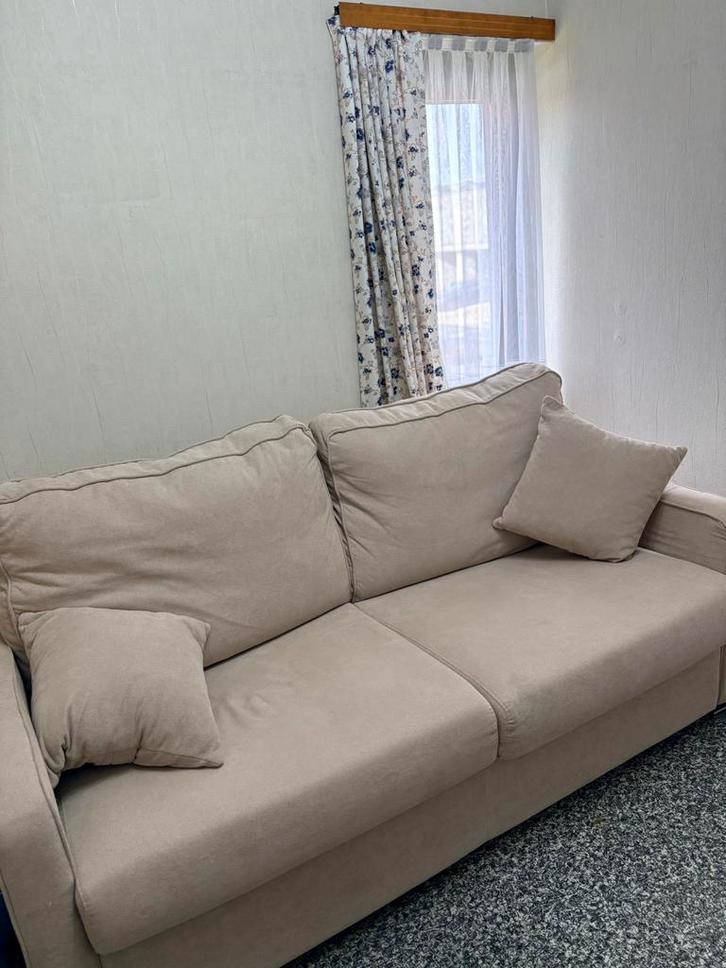 Slaapbank Zetel, Maison & Meubles, Canapés | Salons, Comme neuf, Tissus, Enlèvement